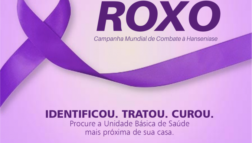 Janeiro Roxo marca o combate à hanseníase - Secretaria da Saúde